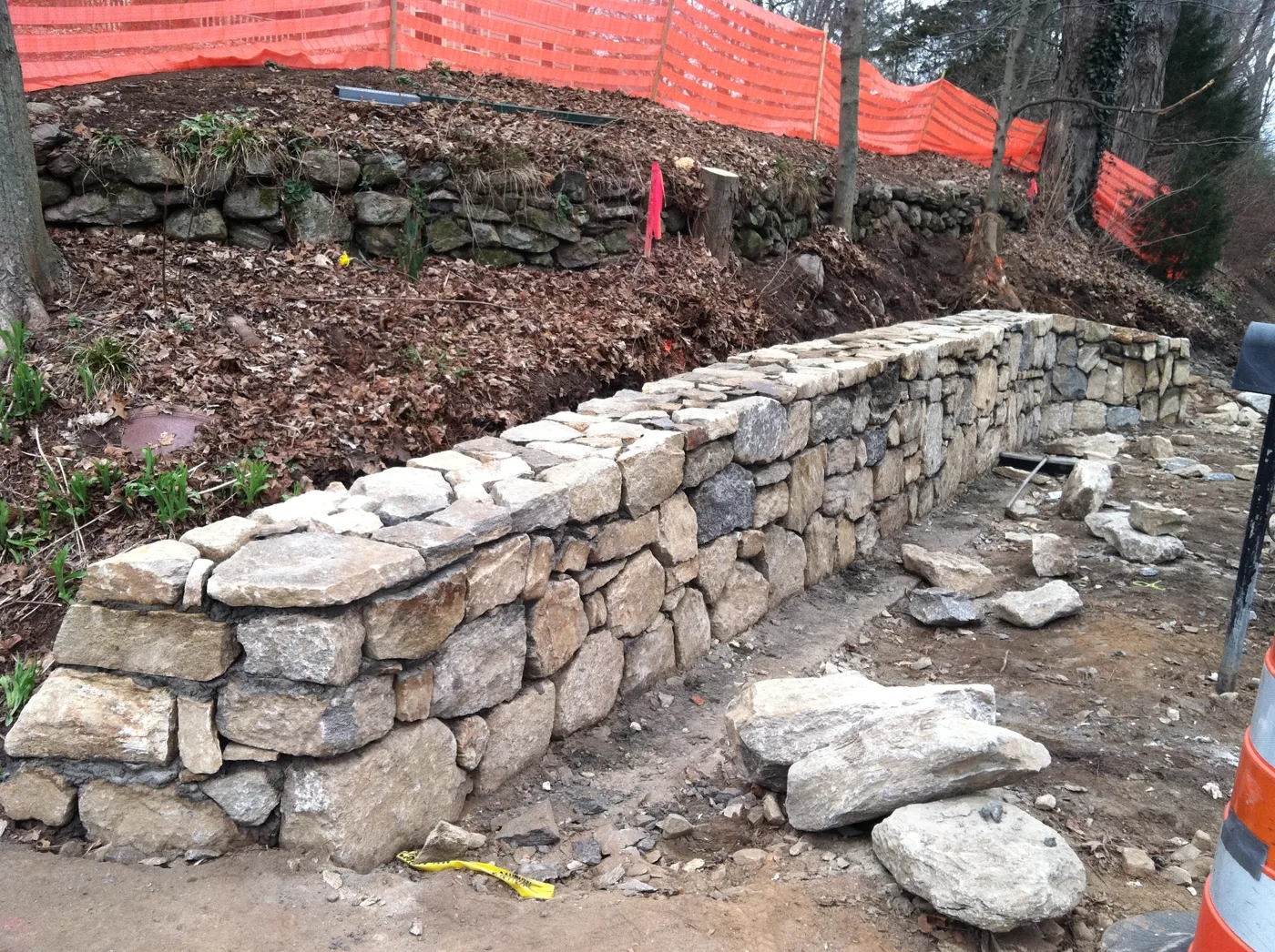 Residential stone masonry work in Connecticut